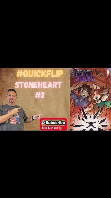 Stoneheart #2 Image Comics #QuickFlip Comic Book Review Emma Kubert #shorts