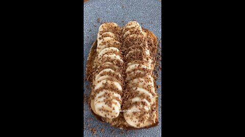 Banana Toast with Chocolate