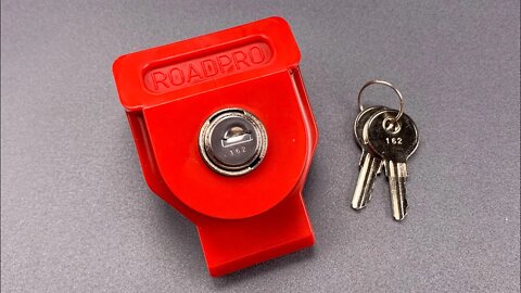 [985] Jiggled Open: Road Pro “Gladhand” Lock