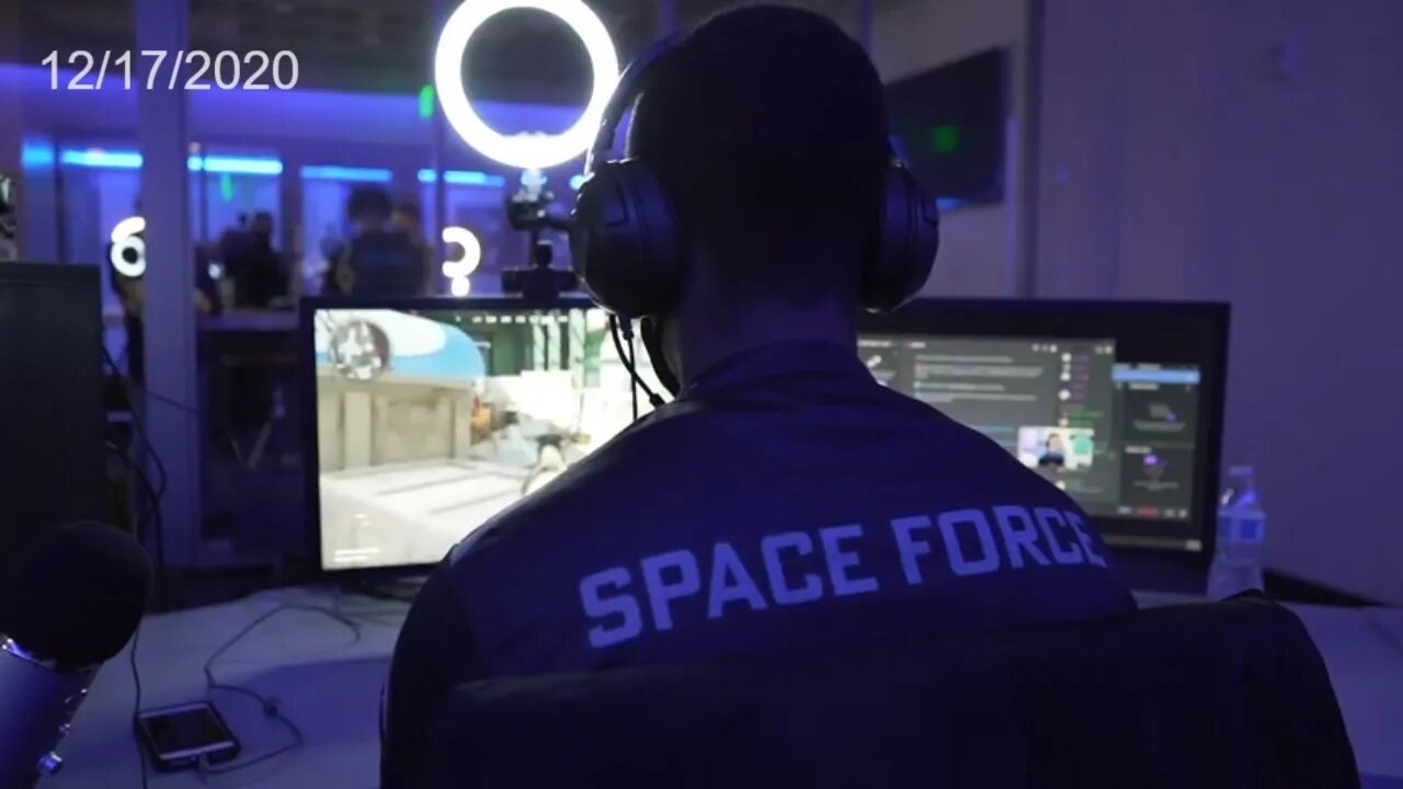 1st Space Force Esports team Inter-service Champions 2020!