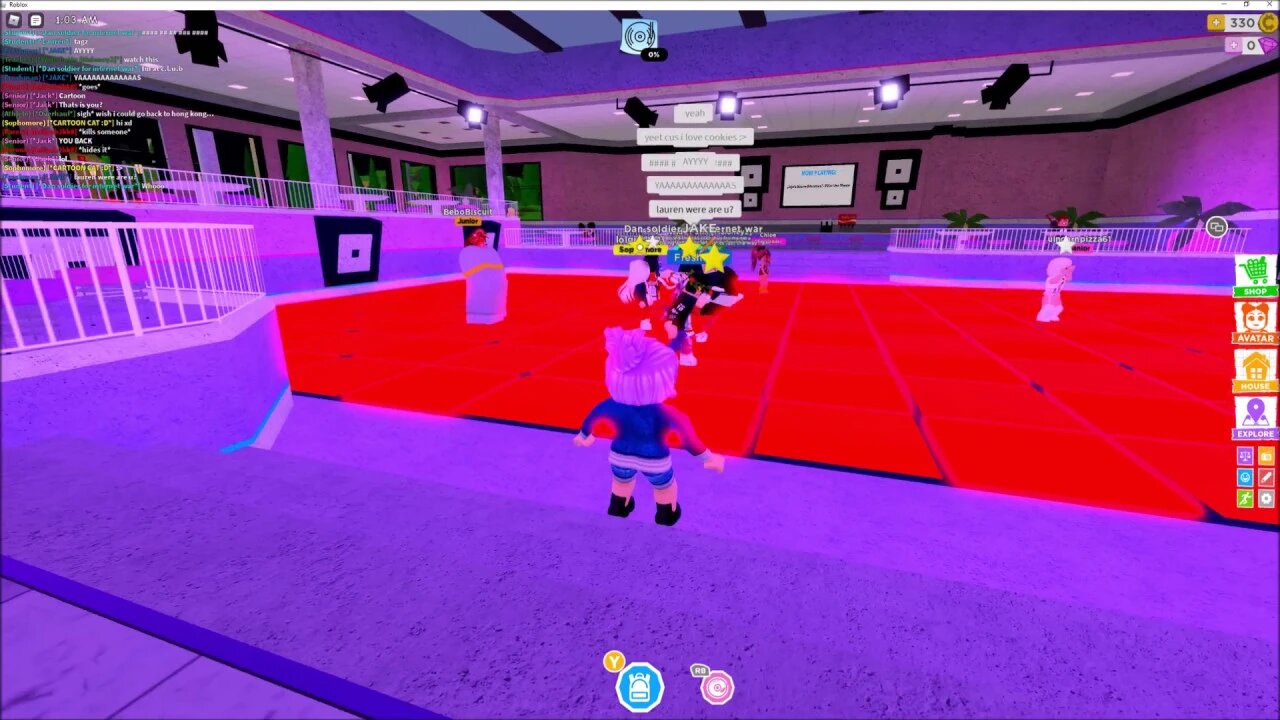 Visiting The Pearl Nightclub And FALLING THROUGH THE FLOOR?! - Robloxian High School - Blox n Stuff