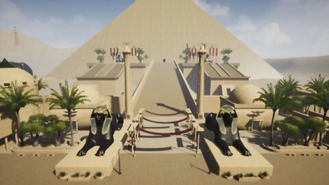 Unreal Engine 4 25 3 Ancient Egypt Video Sequence test1