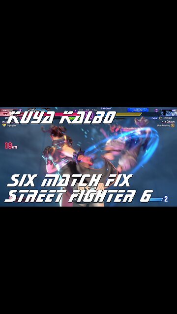 Kuya Kalbo Six Match Fix Street FIghter 6: 06-07-2024 2nd clip