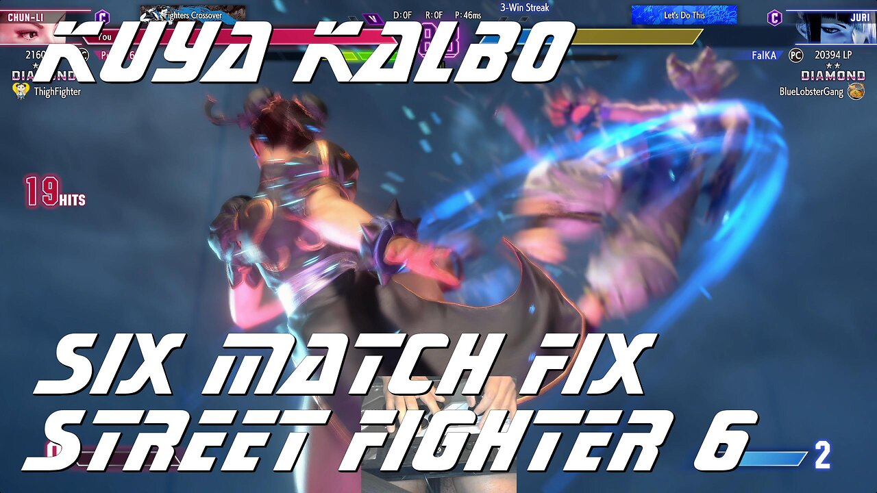 Kuya Kalbo Six Match Fix Street FIghter 6: 06-07-2024 2nd clip