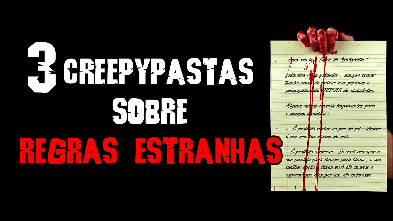 3 Creepypastas sobre Regras Estranhas