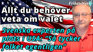 Svenska experten i USA: "Så här tycker amerikanerna egentligen om Trump"