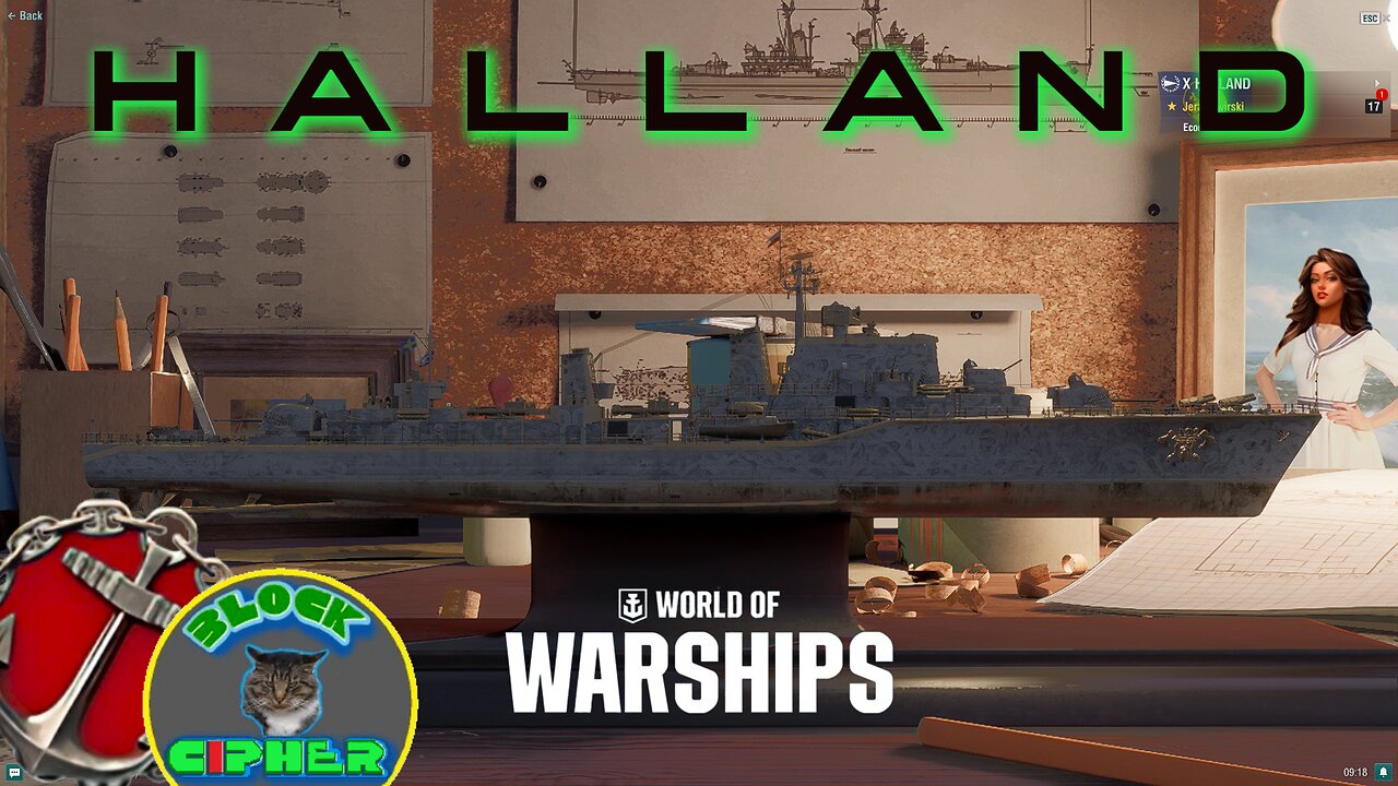 T10 DD Halland in WoWS | Randoms