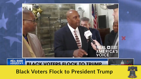 Black Voters Flock to President Trump