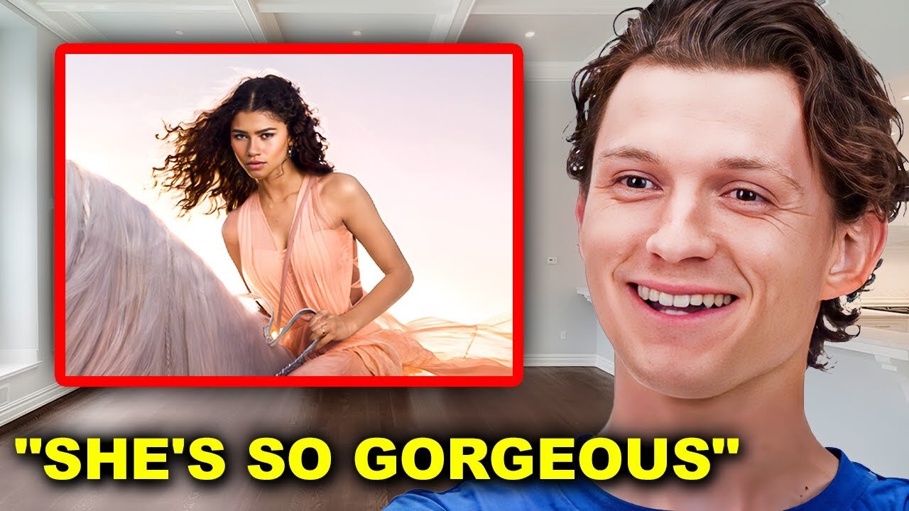 Tom Holland Reacts To Zendaya's New Lancome Idole Collab