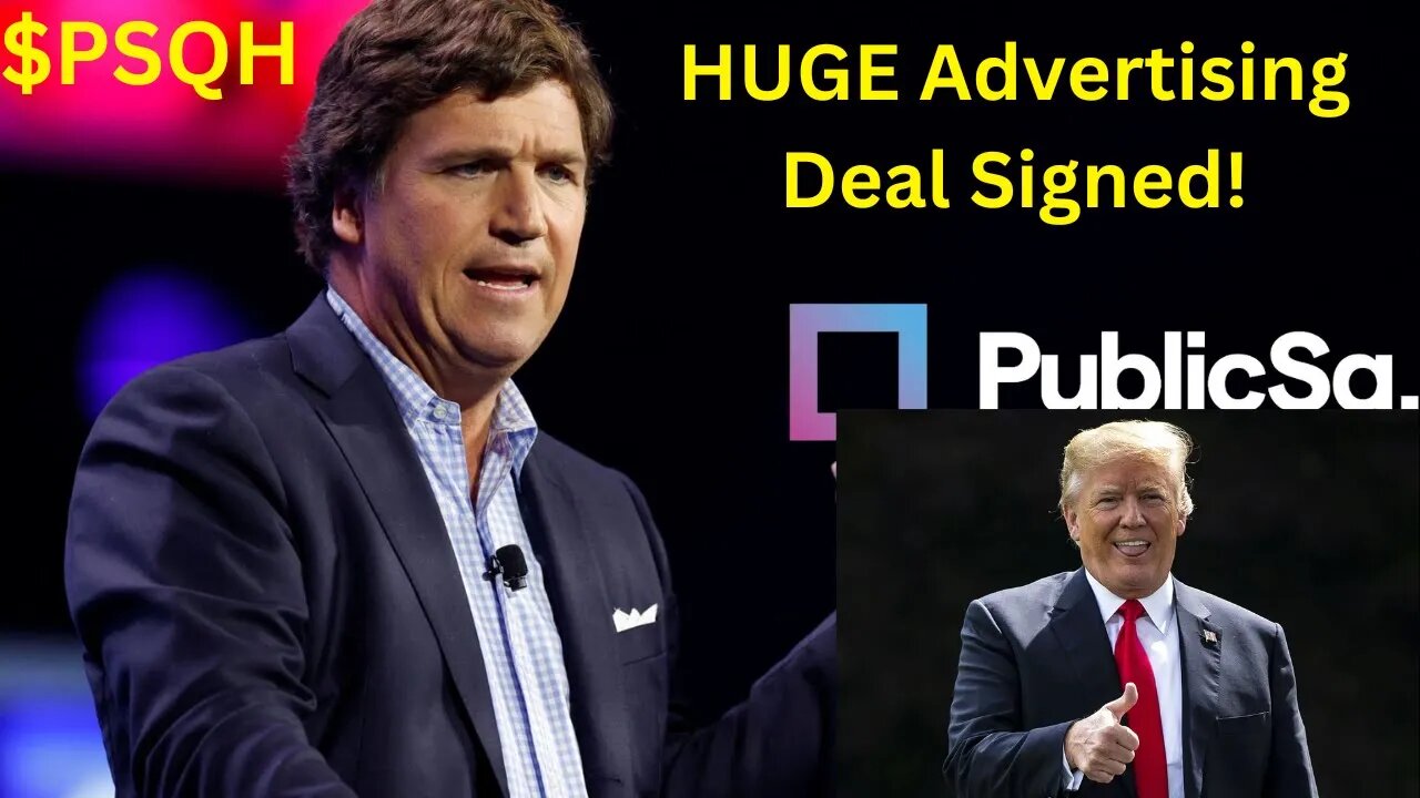 Public Sq Tucker Carlson Advertising Deal, Buy $PSQH?