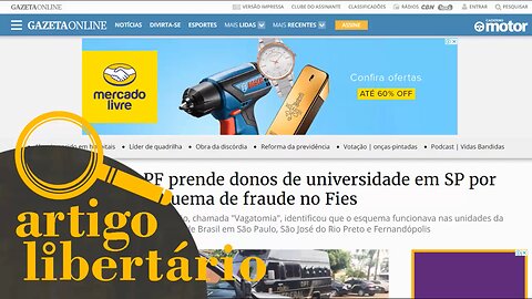 Sequestro educacional em favor de corporações | Artigo Libertário - 06/09/19 | ANCAPSU