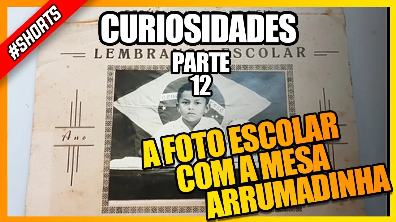 AS FOTOS ESCOLAR COM A MESA ARRUMADINHA #shorts #historia #curiosidades #escolaantigamente #fotos