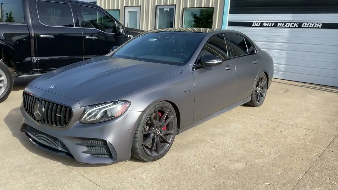 Tulsa Auto Wraps | White Glove Auto | E53 AMG