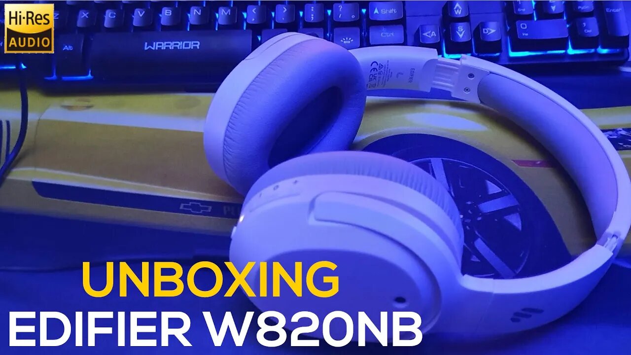 EDIFIER W820NB | UNBOXING E PRIMEIRAS IMPRESSÕES