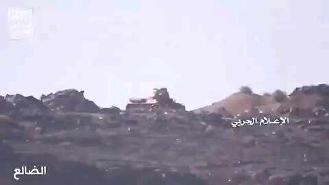 Yemen Army Tank Destroyed By Houthi