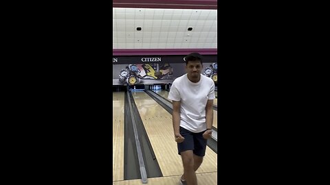 When played bowling for the first time 🤣