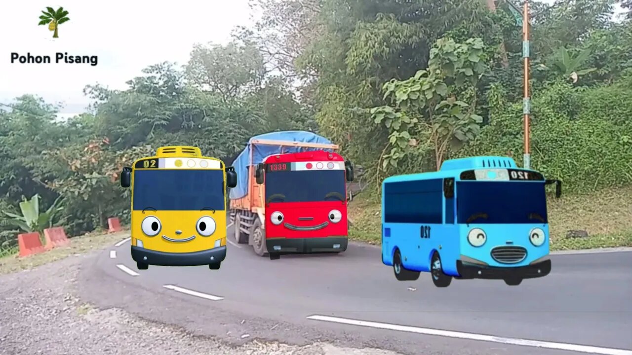 Mobil Berubah Jadi Teman Tayo The Little Bus Part 4