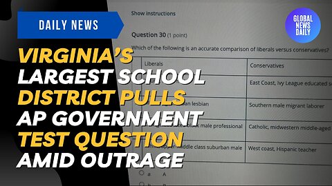 Virginia’s Largest School District Pulls AP Government Test Question Amid Outrage