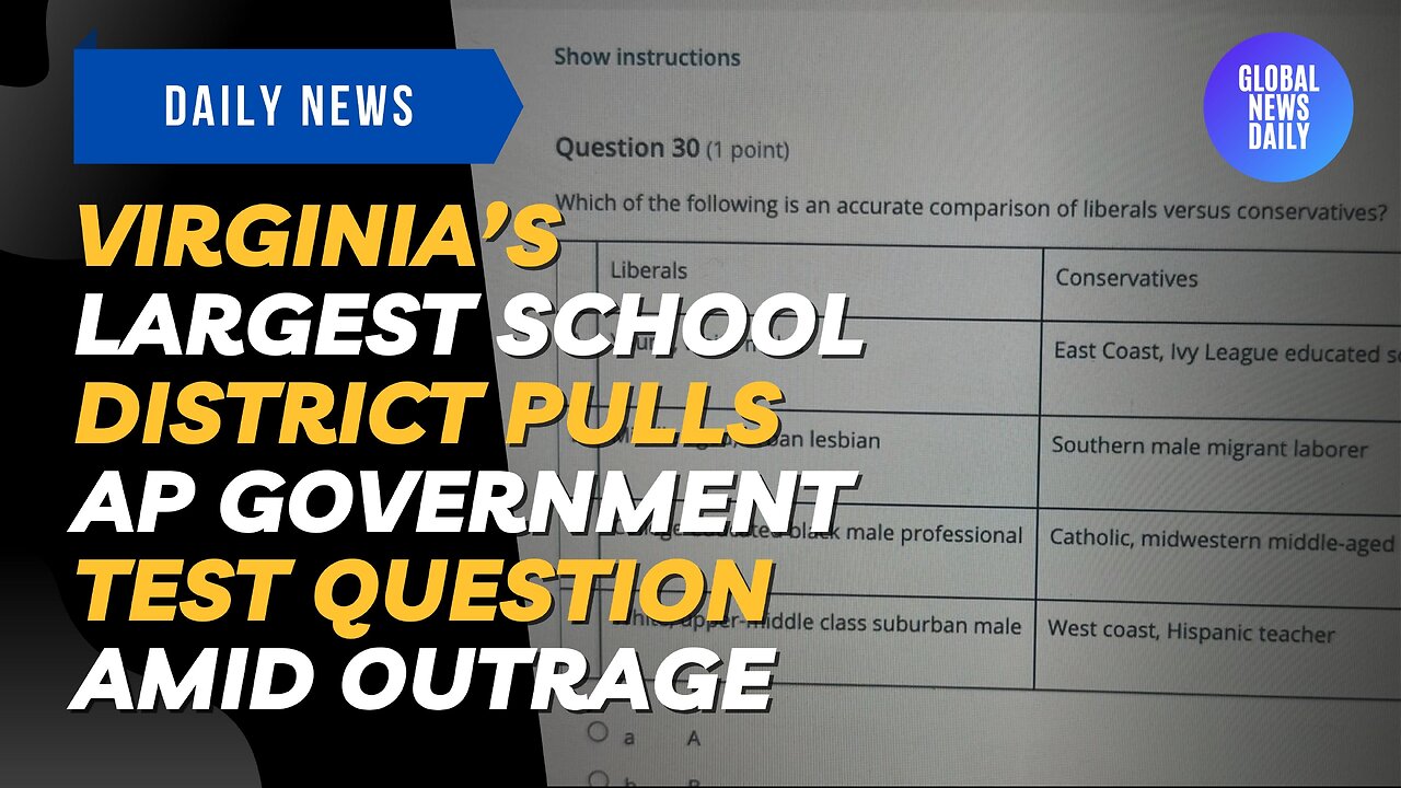 Virginia’s Largest School District Pulls AP Government Test Question Amid Outrage