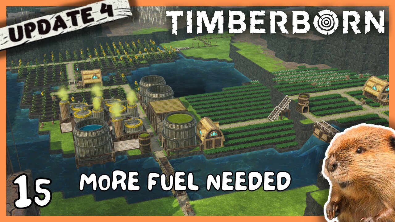 Oops I Did It Again. Refinery District Needed | Timberborn Update 4 | 15