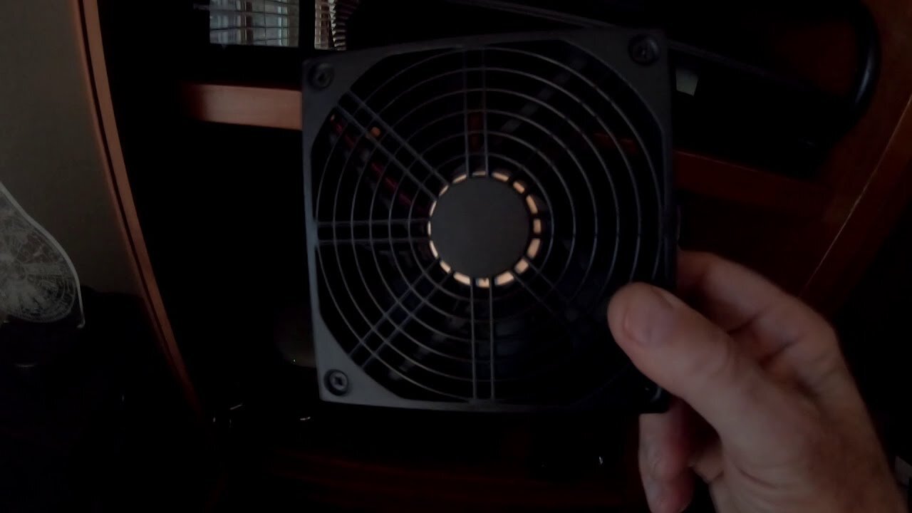 Xbox Series X in a Closed Cabinet - Adding a Quiet Fan to Increase Airflow and Protect DVDs