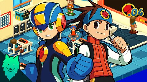 MegaMan Battle Network #04 - WWW invade servidores da escola.