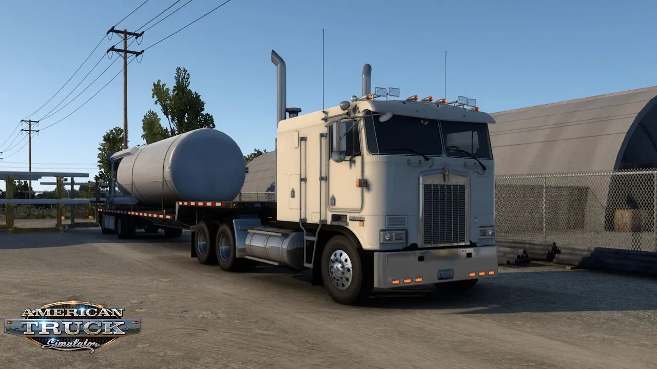 ATS Gameplay | Kenworth K100E | Alamosa CO to Montrose CO | Reservoir Tank 22,500lb