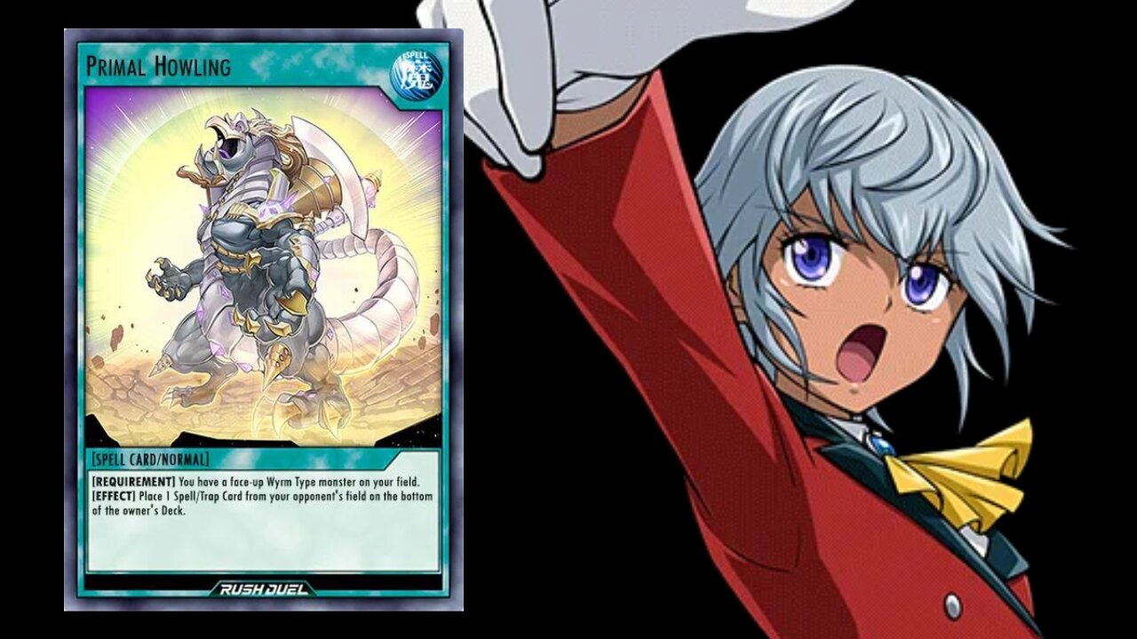 Yu-Gi-Oh! Duel Links - Asana Activates Primal Howling!