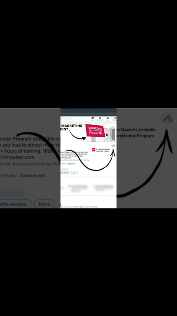 How to add a bio link to your LinkedIn profile. #linkedinmarketing #linkedin