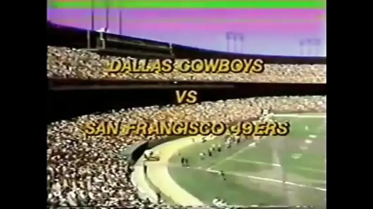 1979-09-09 Dallas Cowboys vs San Francisco 49ers