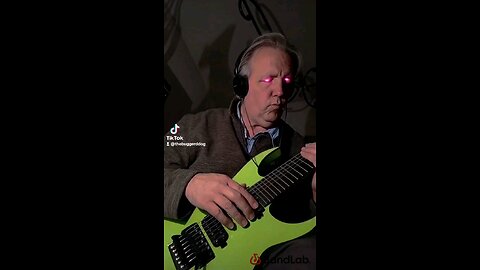 Mad Hermit doing Mad Hermit stuff. #guitar