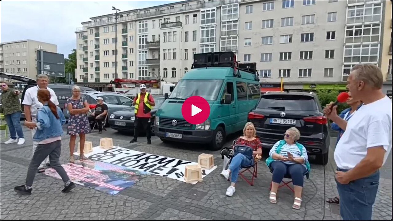 04.07.2023 Kundgebung zum Unabhängigkeitstag - John F.Kennedy Platz - Berlin-Schöneberg