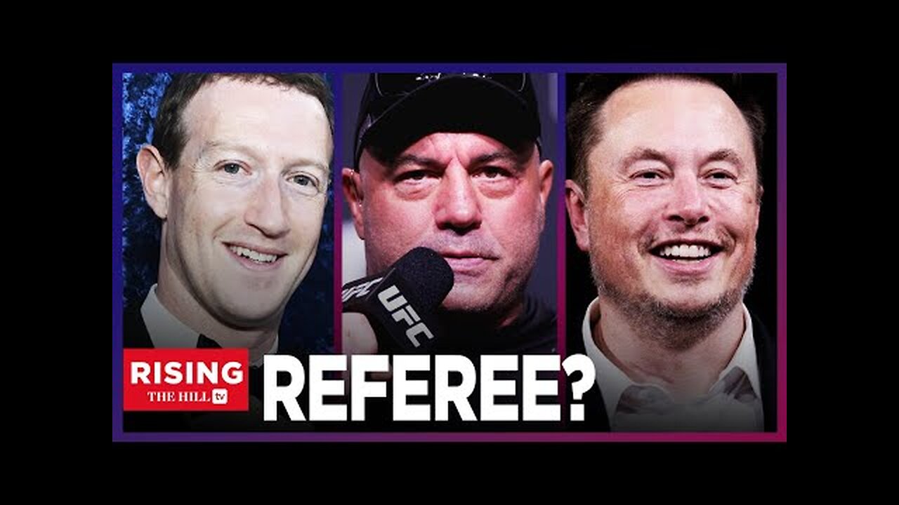 Elon Musk Wants JOE ROGAN To Ref CAGE FIGHT With Fellow Tech Billionaire Mark Zuckerberg