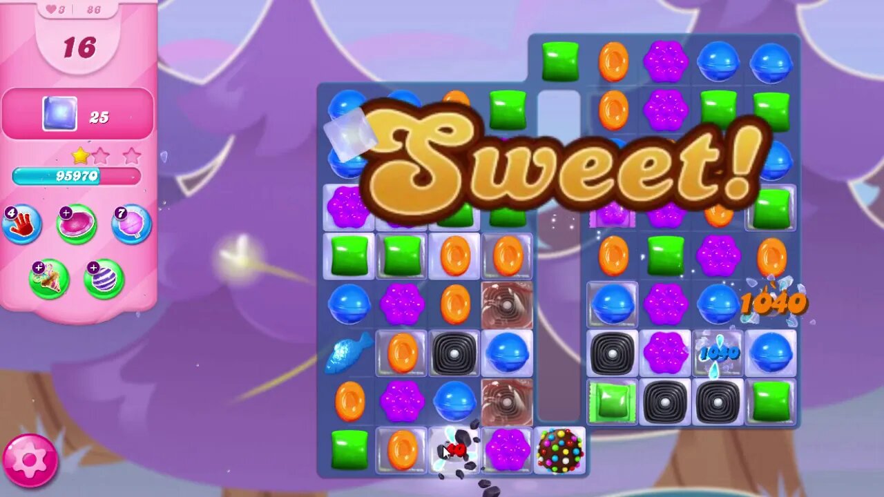 Candy Crush Saga Level 86