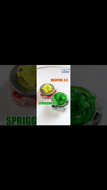 VALKYRIE .S.S vs SPRIGGAN .H.D - Beyblade Burst ベイブレードバースト
