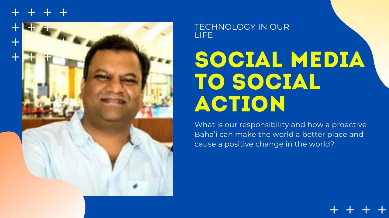 Social Media to Social Action, Technology helps to solve the purpose of Life.