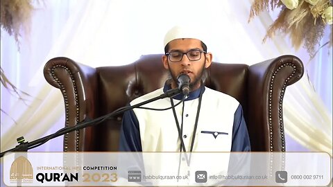 Abdurrahman Asad Nana - UK || Habib Ul Quran International Competition 2023 UK