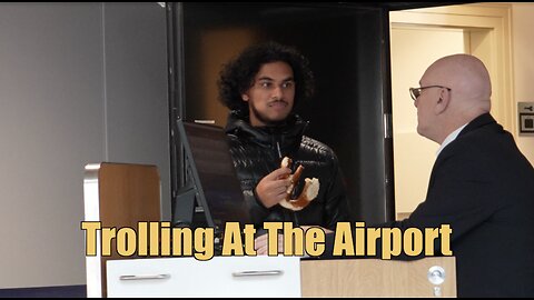 TROLLING AT THE AIRPORT (Barcelona Vlog Day 1)