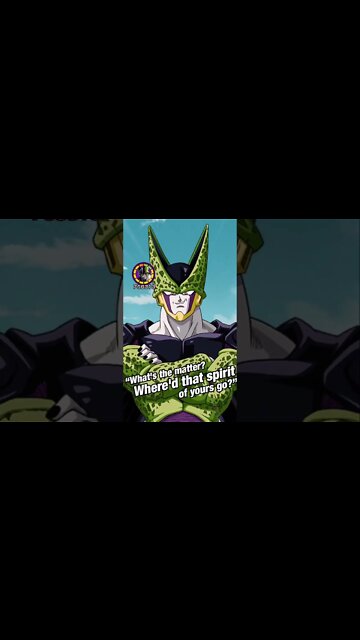 Perfect Cell Send Vegeta FLYING! #dokkan #dokkanbattle #dragonball #dbz