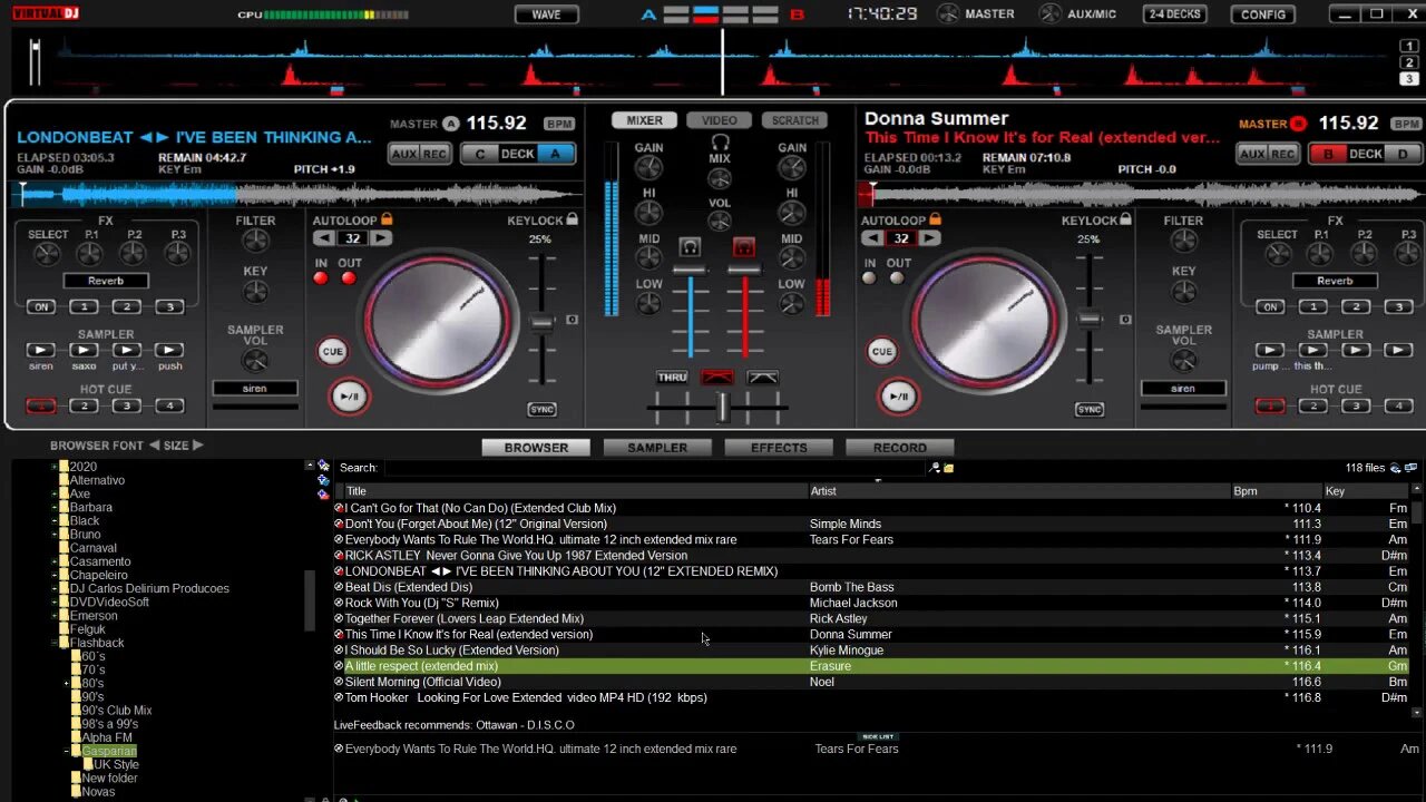 Classic House / Flashhouse / Flashback / Eurodance - 80's and 90's Live Set