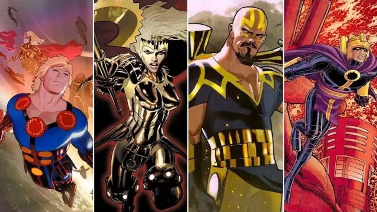 La Historia De Los Eternos (Eternals) Todo Lo Que Debes Saber - Marvel Comics