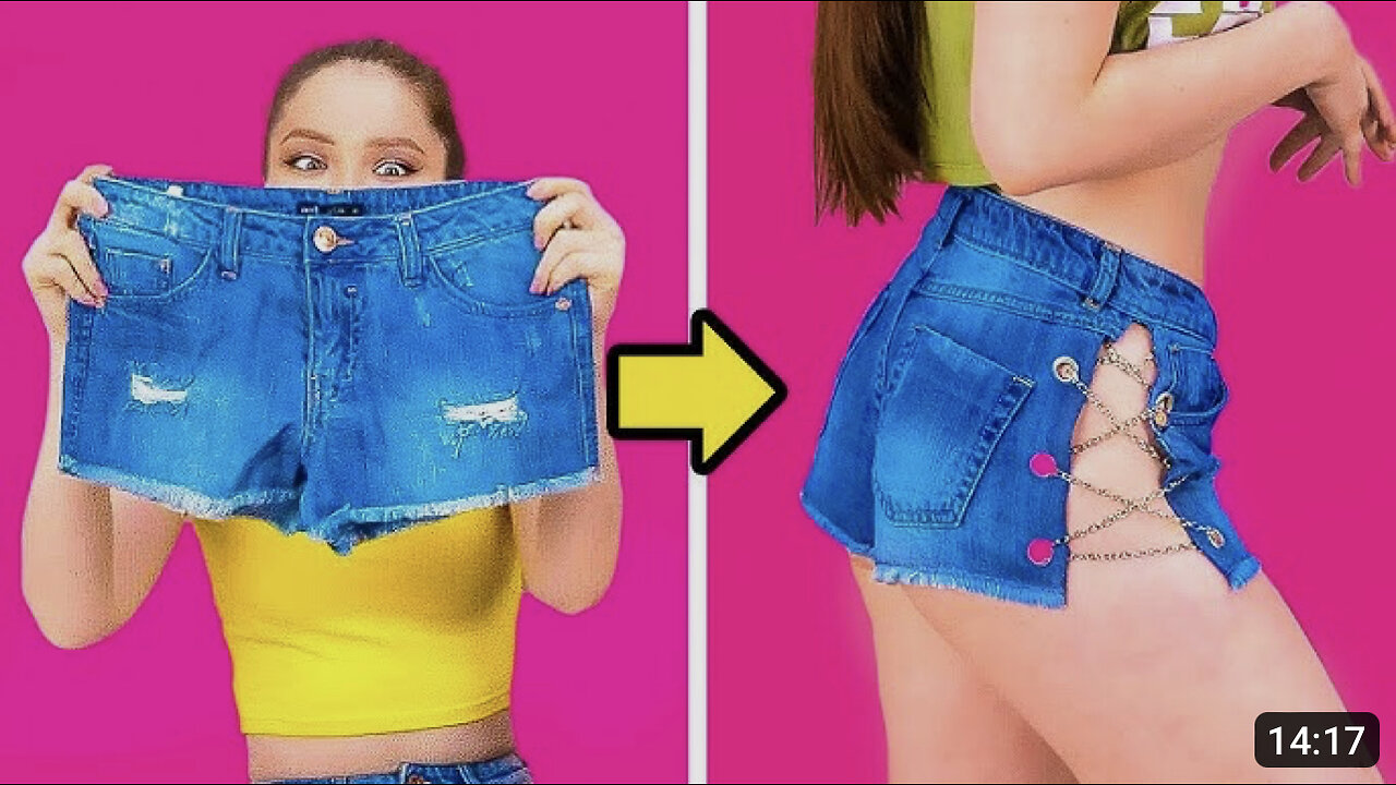 Upgrade Your Old Clothes! 33 Clothes Transformation Ideas