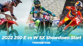 2022 250 East/West Supercross Showdown in Atlanta Race Start