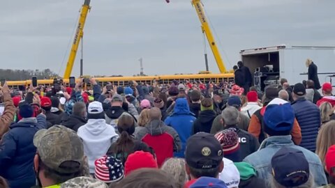 Trump Lands @ Reading Airport