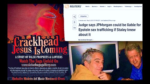 JP Morgan Chase Obama Biden Jeffrey Epstein Crackhead Jesus Connection William DeBilzan Art Gallery