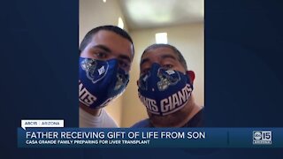 Valley father receiving gift of life from son