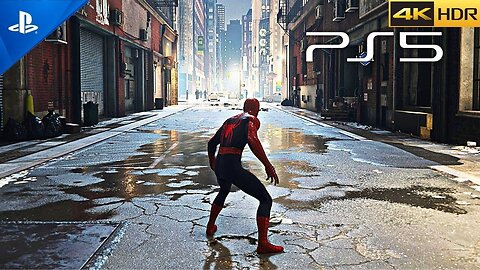 SPIDER-MAN is just AMAZING on PS5 | Ultra High Realistic Graphics Gameplay [4K HDR] Game Play Zone