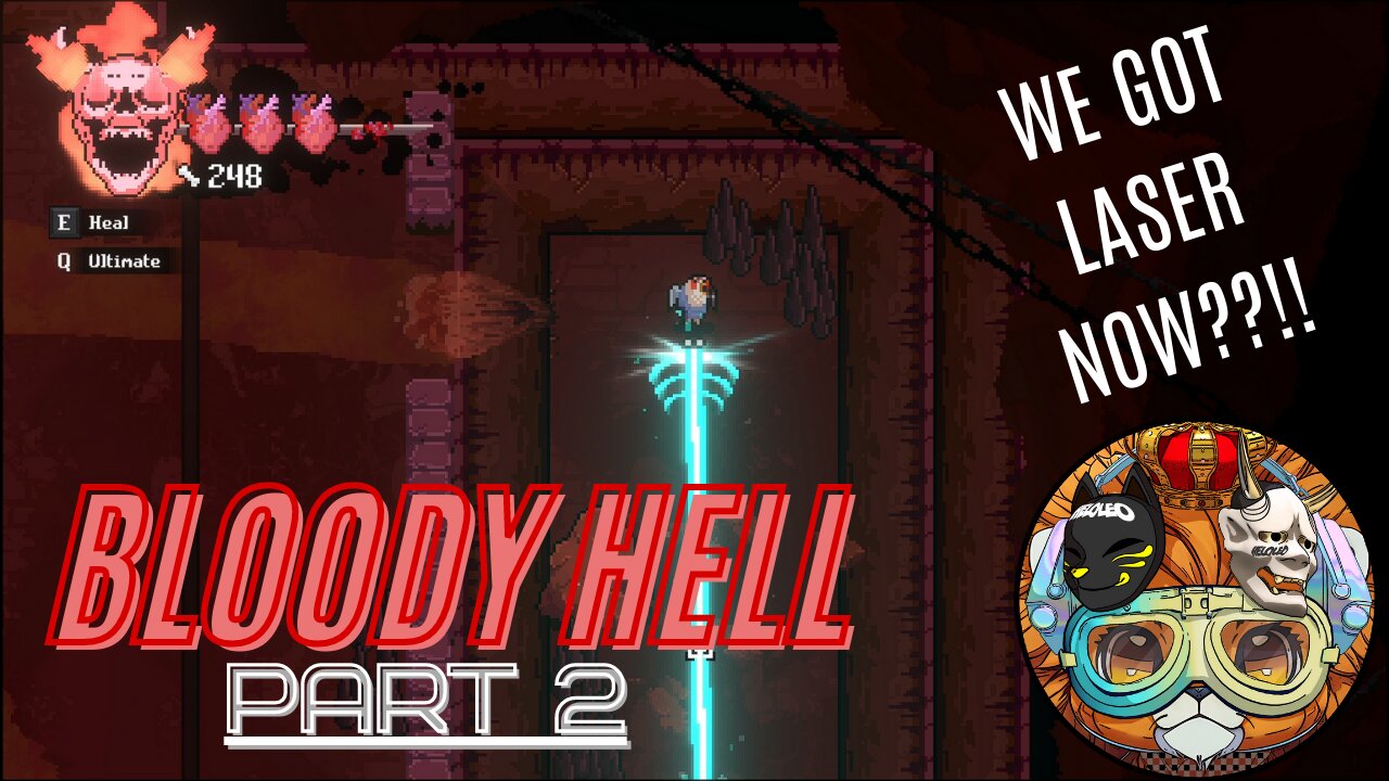 HADOUKEN?? Let's get everything and everyone have it!! - BLOODY HELL PART 2 (FULL GAME)