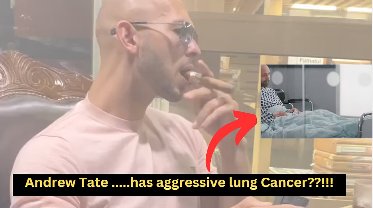 Andrew Tate may have aggressive lung cancer!!!! #andrewtate #tatebrothers