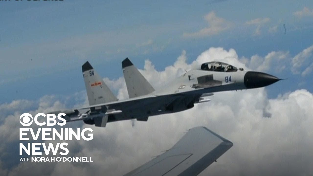 Pentagon releases videos of "coercive and risky" behavior by Chinese jets toward U.S. planes